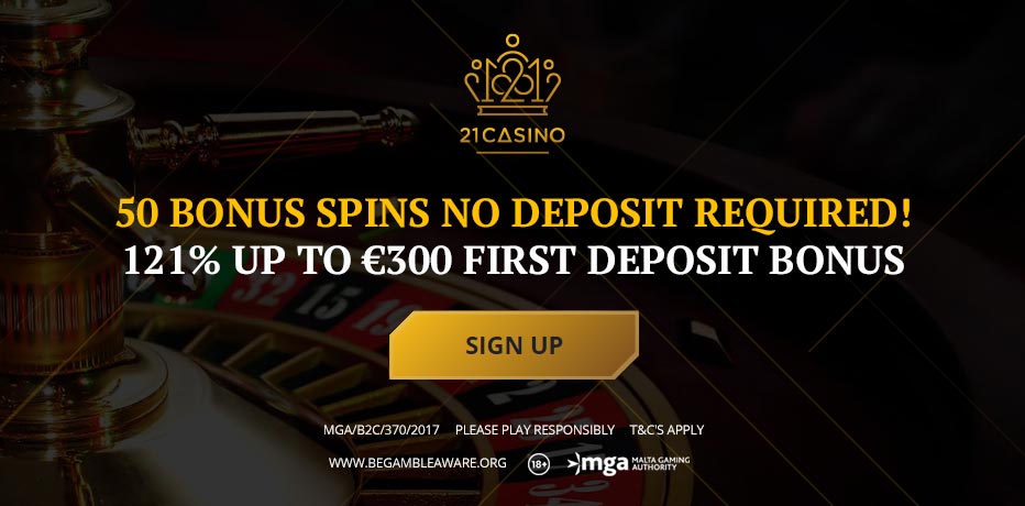 21 Casino No Deposit Bonus