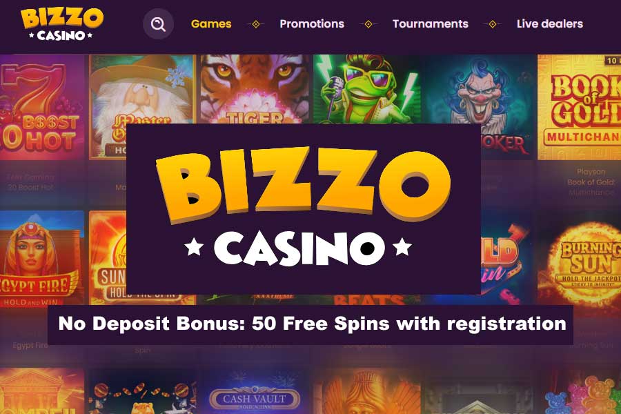 Bizzo-No-Deposit-Bonus-50-Free-Spins