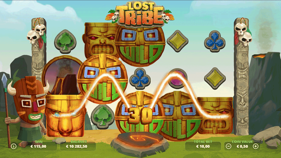 Lost Tribe Video Slot One Casino