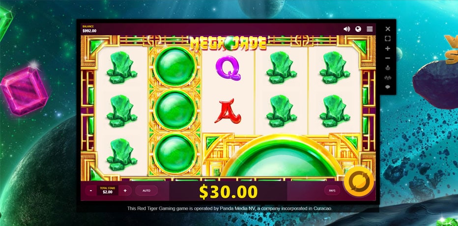 Mega Jade Video Slot by Red Tiger Gaming