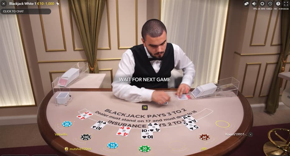 Playing Live Blackjack for real money online