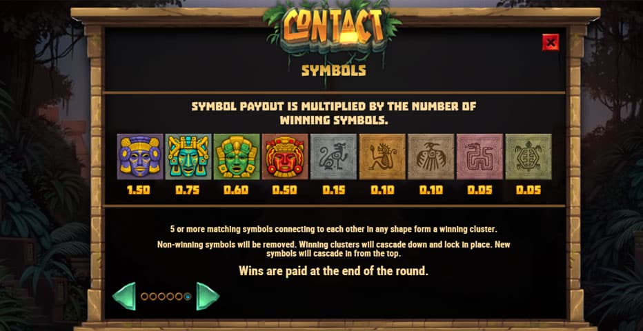 Symbols Contact Video Slot