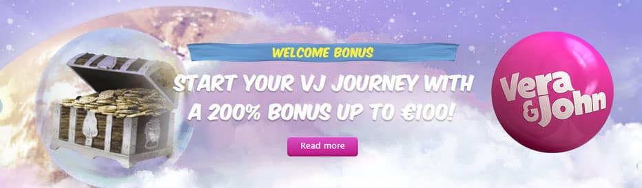 Vera & john welcome bonus new players
