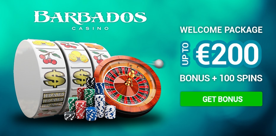 Barbados Promocode - 100% Bonus + 100 Free Spins