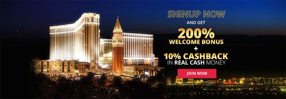 cashback bonus venetian casino
