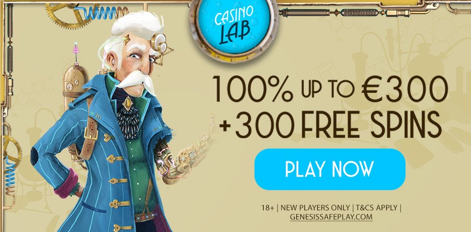 casino lab bonus free spins
