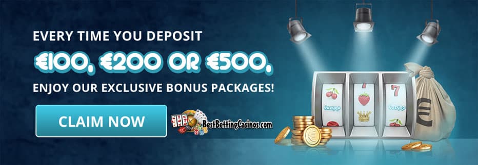 cozyno reload bonus every deposit