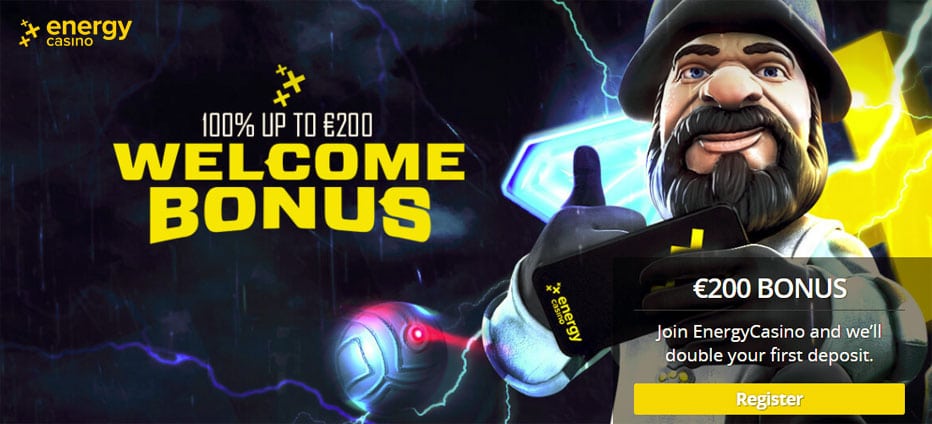 energy casino welcome bonus 200 euro