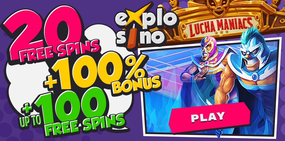 explosino bonus review no deposit needed