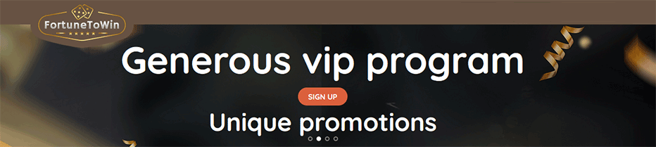 fortunetowin casino loyalty and vip program