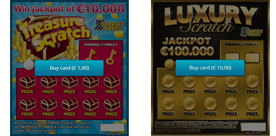 scratch cards at online casinos