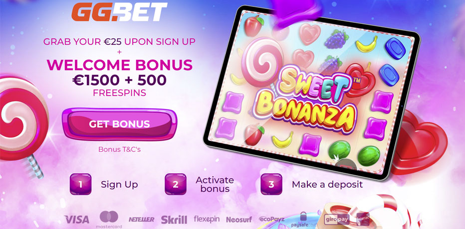 GGBet Casino – Scoop up R$25 Free on Registration