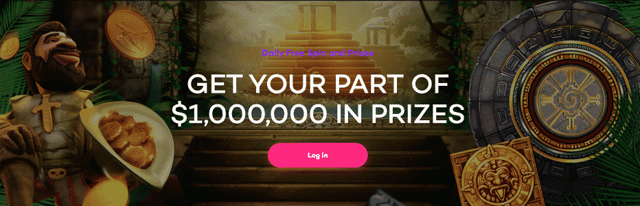 Win a share of R$1.000.000,- at JustSpin