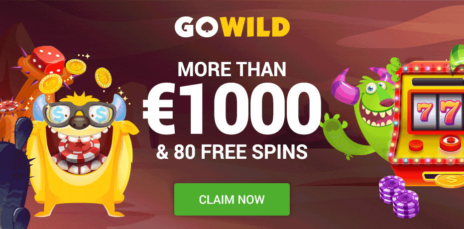 GoWild Casino No Deposit Bonus - 83 Free Spins + Over R$1.000 Bonus