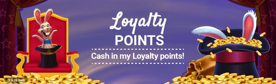 loyalty points casilando casino