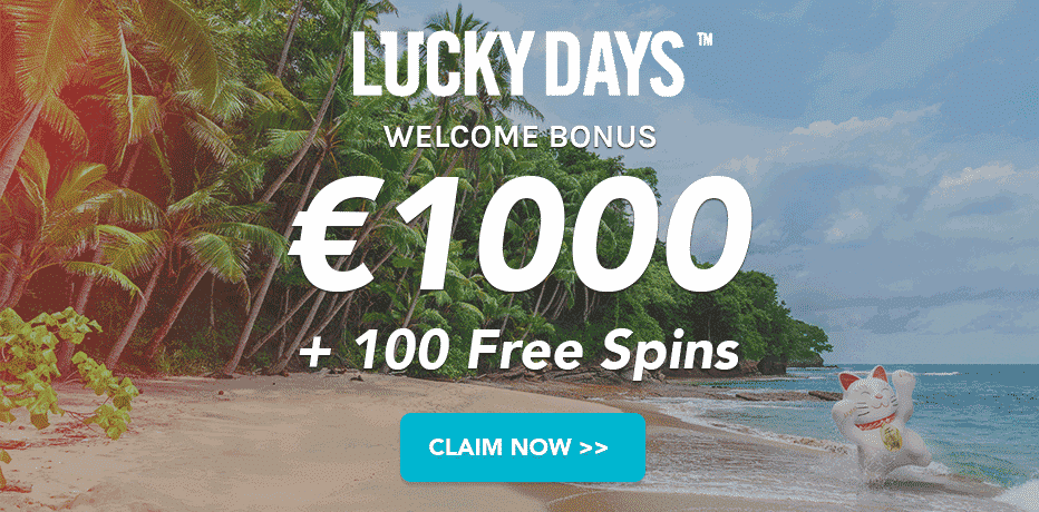 Lucky Days 100 Free Spins on Deposit
