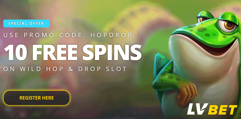 LVBet no deposit bonus 10 free spins