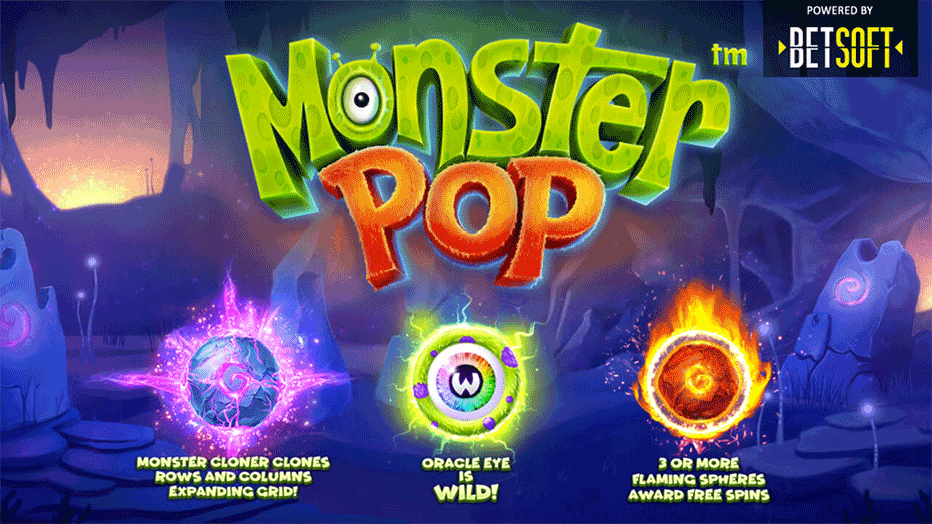 monster pop slot free spins