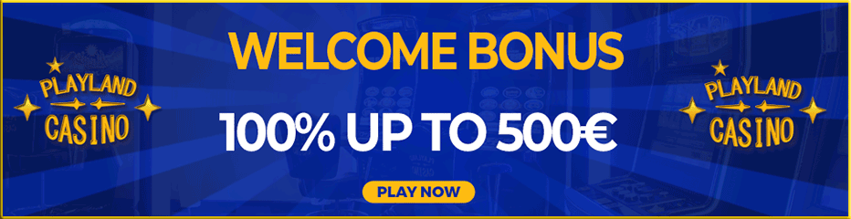 playland welcome bonus