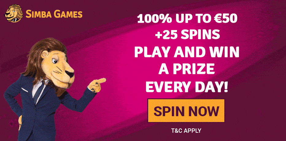 simba games welcome bonuses