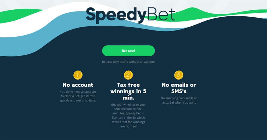 speedy bet casino bet on sports no sign up needed