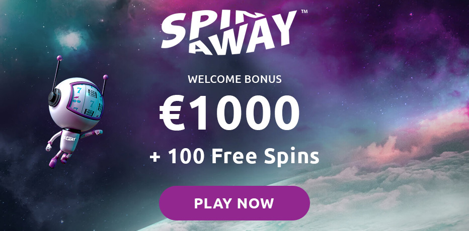 SpinAway Casino; Claim R$1000,- + 100 Free Spins