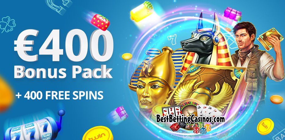Twin Casino Bonus Review - 400 Free Spins + R$400 Bonus *Exclusive
