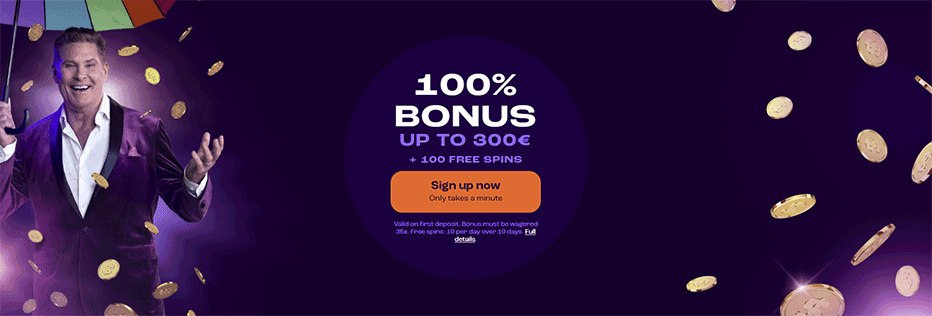 Wheelz Non-Sticky Casino Bonus – 100% up to R$300,- + 100 Free Spins