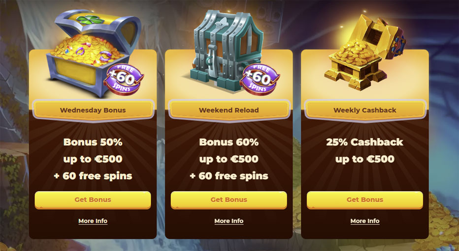 winlegends casino bonuses