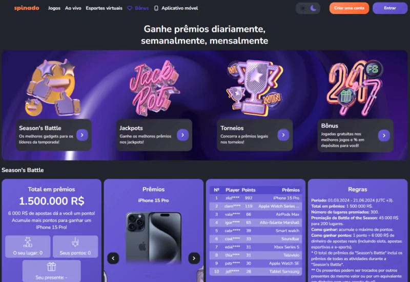 Spinado Casino 2024: Análise Completa do Spinado Brasil 